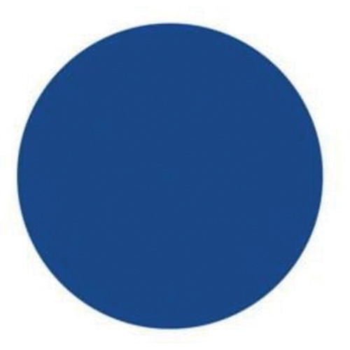 Round Write-On Labels, Circle, 3" L x 3" W, Blue SPOC Demo