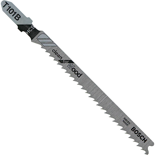 Lame de scie alternative pour la coupe du bois, Acier &agrave; haute teneur en carbone, Tige en T, 4" lo, 10 dents par pouce SPOC Demo