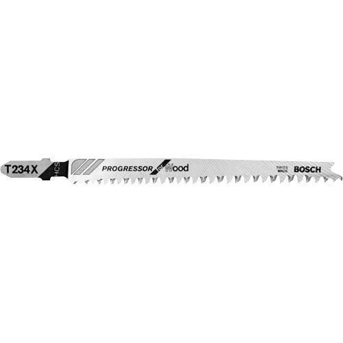 Jigsaw Blade, High-Carbon Steel, T-Shank, 4-5/8" L, 8-12 TPI SPOC Demo