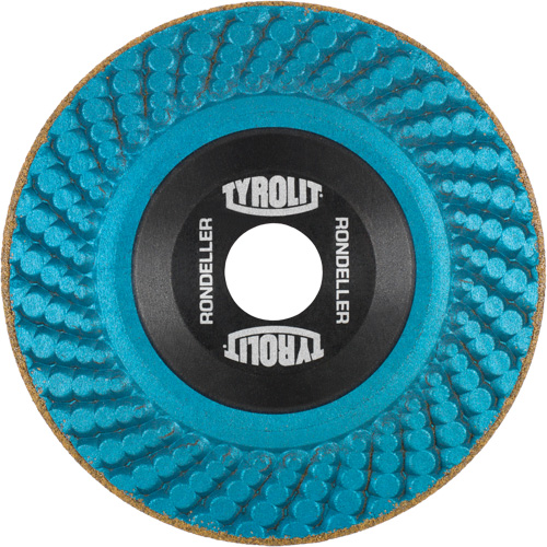 Rondeller Depressed Centre Grinding Wheel, 4-1/2", 36 Grit, 7/8", 13300 RPM, Type 29 SPOC Demo