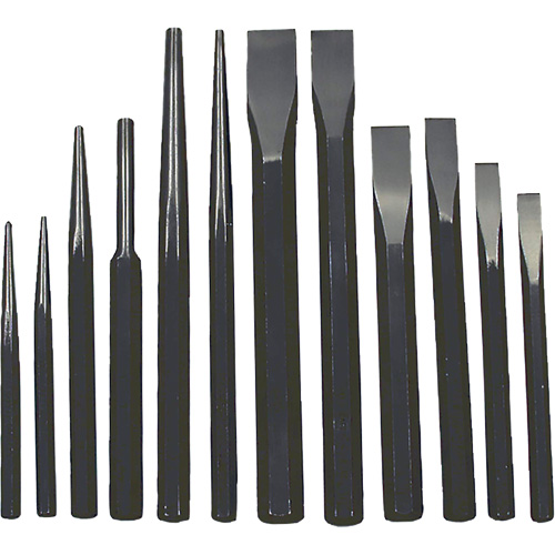 IPC-12 Jumbo Punch & Chisel Set, 12 Pieces SPOC Demo