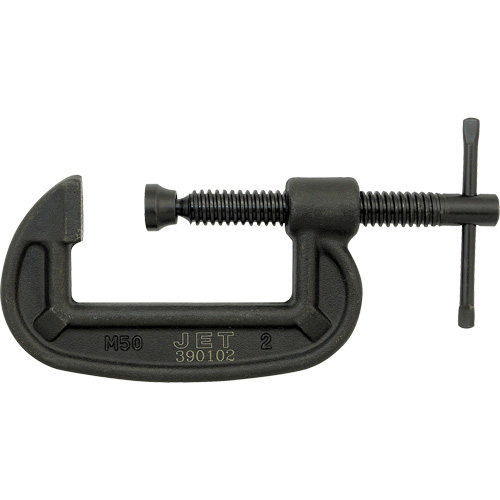 Serre-joint en C robuste, Capacit&eacute; de 2" (50,8 mm), Profondeur de gorge de 1" (25,4 mm) SPOC Demo