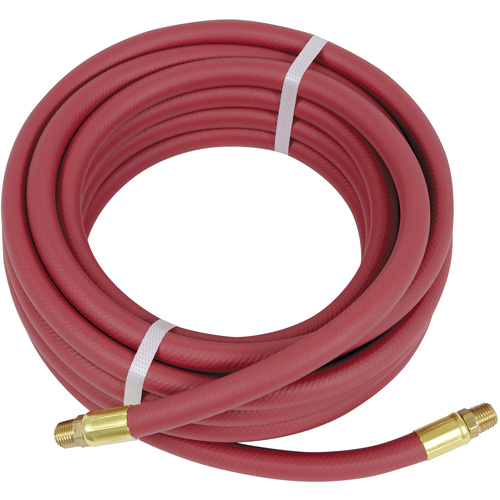 Heavy-Duty Air Hose, Air, PVC, 3/8" dia. x 25', 300 psi, 3/8" NPT SPOC Demo