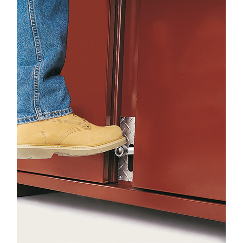 Jobsite Shelf Cabinet, Steel, 47.5 Cubic Feet, Red SPOC Demo