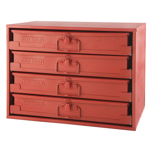 Compartment Rack With 4 Compartment Boxes, 4 Slots, 20-1/2" W x 12-1/2" D x 14-5/8" H, Red SPOC Demo