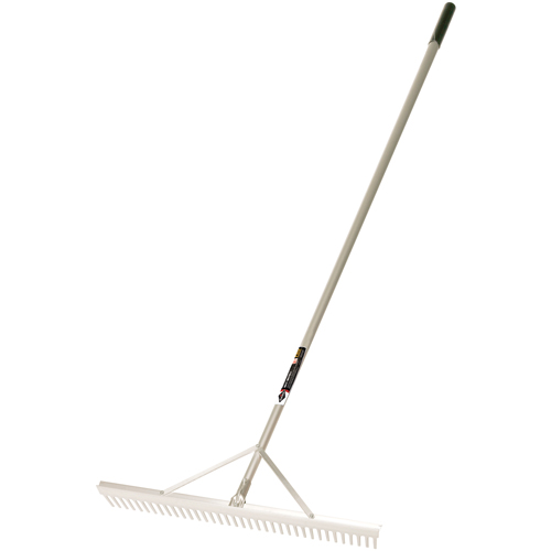 Pro Level Rakes, Aluminum Handle, 36" W, Aluminum Blade, 36 Tines SPOC Demo