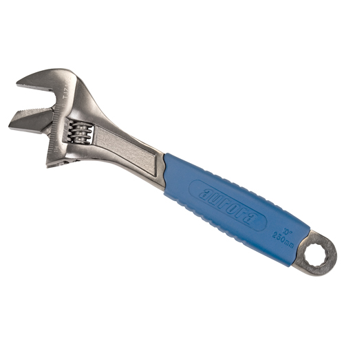 Adjustable Wrench, 10" L, 1-3/8" Max Width, Black SPOC Demo