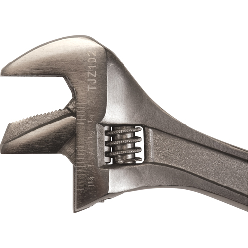 Adjustable Wrench, 10" L, 1-3/8" Max Width, Black SPOC Demo
