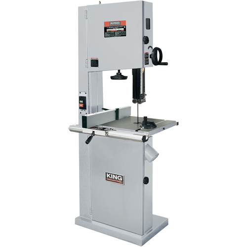Scies &agrave; ruban de 17" pour bois avec guide &agrave; d&eacute;doublement, Vertical, 220 V SPOC Demo