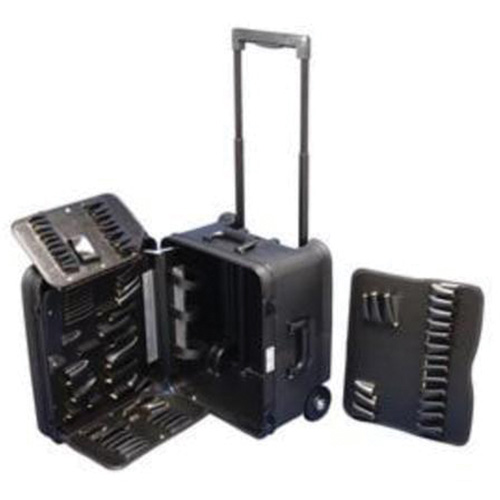 2-Wheel Service Tool Kit, 16-3/4" W x 13-1/2" D x 20" H, Black SPOC Demo
