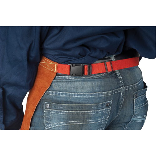 Tablier en cuir, Taille, 24" lo, Lava Brown SPOC Demo