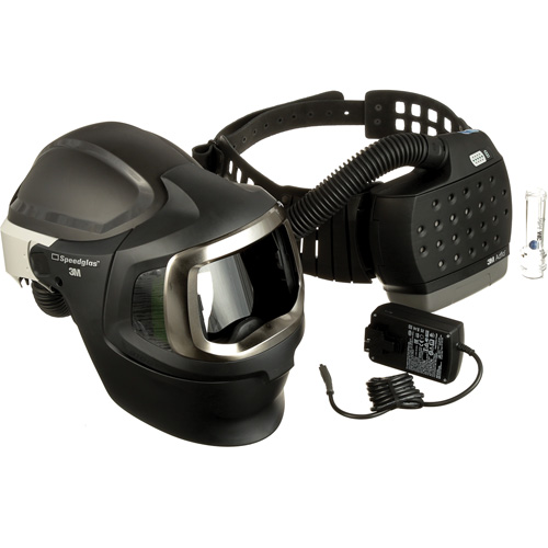 Respirateur d'&eacute;puration d'air propuls&eacute; Adflo, Masque de soudage, Pile Lithium-ion SPOC Demo