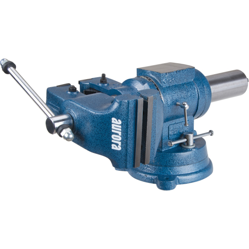 Multi-Purpose Bench Vise, 5" Jaw Width, 3-1/10" Throat Depth SPOC Demo