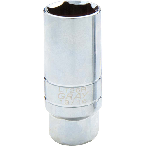 Spark Plug Socket, 3/8" Drive, 13/16" Socket, 1-1/10" L SPOC Demo
