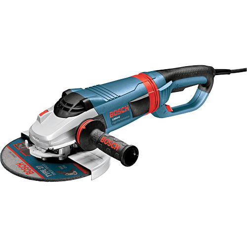 High Performance Large Angle Grinder, 9", 120 V, 15 A, 6500 RPM SPOC Demo