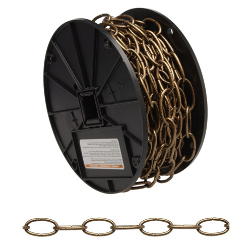 Decorator Chain, Carbon Steel, #10 x 60' (18.3 m) L, 35 lbs. (0.0175 tons) Load Capacity SPOC Demo