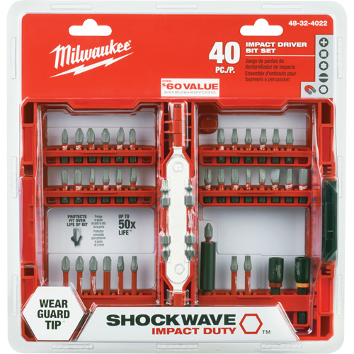 40-Piece Shockwave Impact Duty Driver Bit Set SPOC Demo