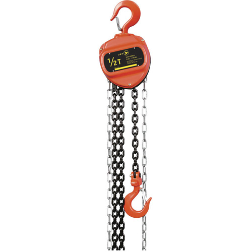 VCH Series Chain Hoist, 20' Lift, 2200 lbs. (1 tons) Capacity, Heat-Treated Alloy Steel Chain SPOC Demo