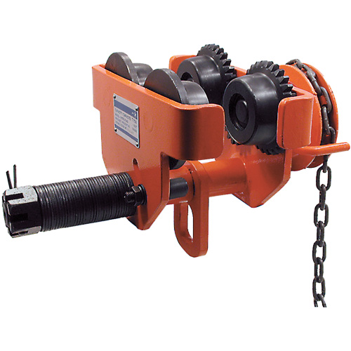 SGT Series Heavy-Duty Geared Trolley, 10000 lbs. (5 tons) Capacity, 4-1/2" - 8-1/32" SPOC Demo