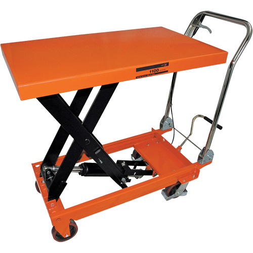 SLC-1100 SLC Series Hydraulic Scissor Lift Cart, 39" L x 21" W, 1100 lbs. Cap. SPOC Demo