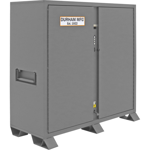 Jobsite Storage Cabinet, Steel, 47.5 Cubic Feet, Grey SPOC Demo