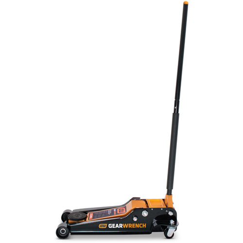 Cric de plancher &agrave; profil bas, 3,5 tonne(s) Capacit&eacute;, 3-3/4" Abaiss&eacute;e, 21-3/4" &eacute;lev&eacute;e, Hydraulique &agrave; main SPOC Demo