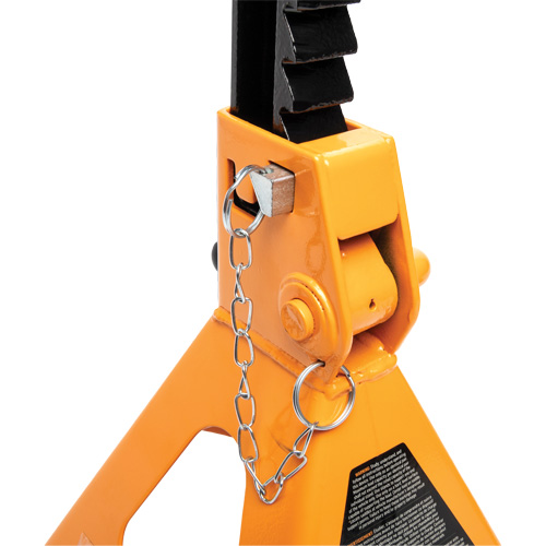 Ratcheting Jack Stand, Locking Pin, 6 tons Capacity, 15-3/4" - 24-1/2" H SPOC Demo