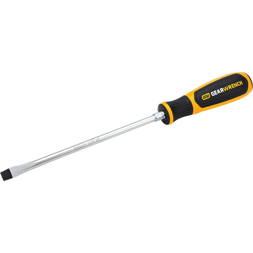 Tournevis &agrave; fente &agrave; double mat&eacute;riaux, 3/8", 13-1/10" lo, Prise Plastique SPOC Demo