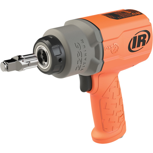 Orange Air Impact Wrench, 1/2" Drive, 1/4" NPT Air Inlet, 7500 No Load RPM SPOC Demo