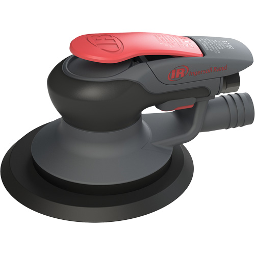 Hook & Loop Random Orbital Air Sander with 3/16" Orbit & Self-Generating Vacuum, 5" Dia., 1/4" NPT Inlet, 13000 RPM SPOC Demo