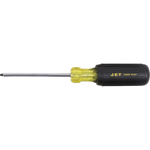 JKSR-2 Square Screwdriver, #2 Tip, Round, 4" L, Cushion Grip Handle SPOC Demo