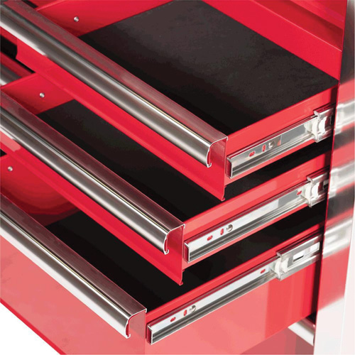 PRC4211 Armoire roulante de s&eacute;rie Pro, 11 tiroirs, 42" la x 18" p x Rouge SPOC Demo
