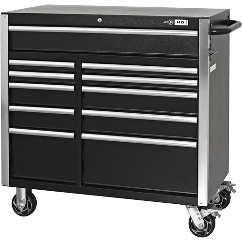 HDCC-4115 HD Series Toolbox Combo, 21-1/2" D x 44-1/5" W x 63-3/10" H, Black SPOC Demo
