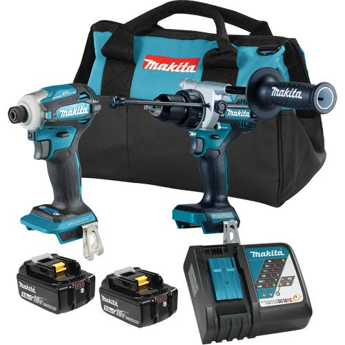 LXT Brushless 2 Tool Combo Kit, Lithium-Ion, 18 V SPOC Demo