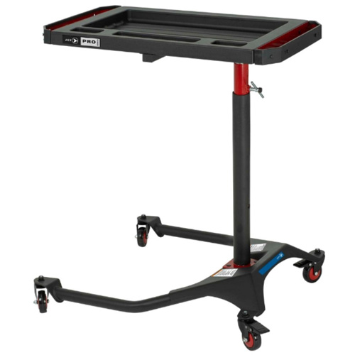 JUHT-100A Adjustable-Height Under-Hood ABS Tool Tray, 0 Drawers, 18-7/10" L x 31-17/20" W x 48-2/5" H, Black SPOC Demo
