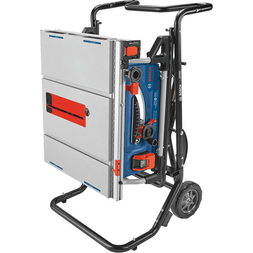 Jobsite Table Saw with Gravity-Rise Wheeled Stand, 120 V, 15 A, 3800 RPM SPOC Demo