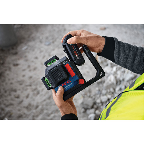 Laser dalignement/nivellement 360 connect&eacute; &agrave; faisceau vert &agrave; trois points SPOC Demo