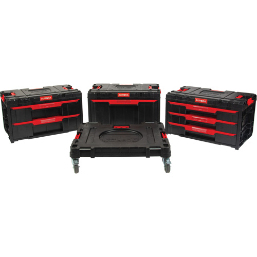4-Piece Arx&reg; Dolly with Swivel Casters Set, 23-1/10" x 15" x 22-1/2", Black SPOC Demo