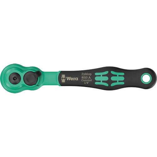 Cl&eacute; &agrave; cliquet Zyklop Comfort avec levier dinversion, Prise de 1/4", Poign&eacute;e Ergonomique SPOC Demo