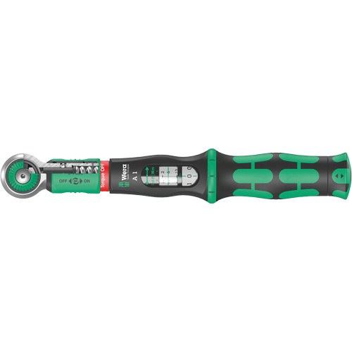 Safe-Torque A 1 Torque Wrench, Click, 1/4" Square Drive, 2 - 9 lbf. Ft SPOC Demo