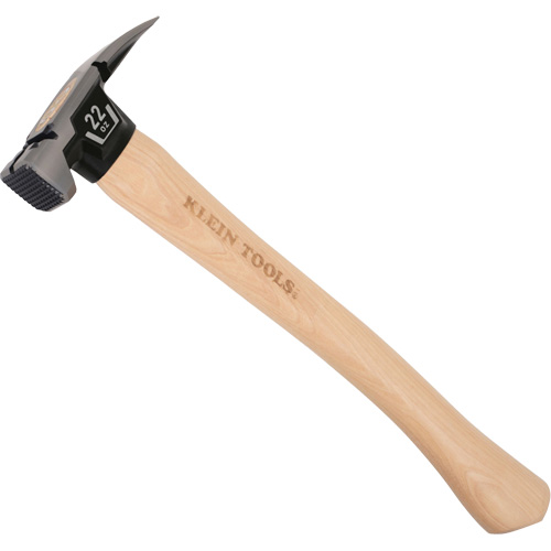 Marteau &agrave; panne fendue droite &agrave; face meul&eacute;e, 22 oz, Prise en Bois, 16-1/10" lo SPOC Demo