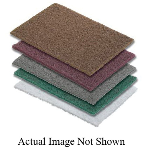 BLENDEX Hand Pads, Aluminum Oxide, 6" x 9", Medium Grit SPOC Demo