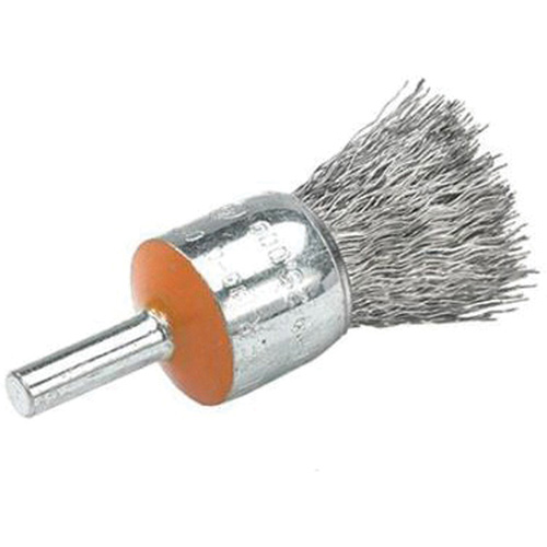 Brosses mont&eacute;es &agrave; fils cr&ecirc;p&eacute;s, 1/2", Fils 0,01", Tige 1/4" SPOC Demo