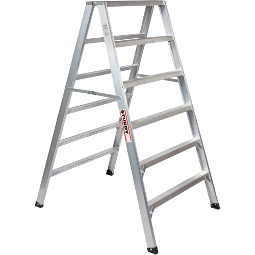 Chevalet de sciage, 6' ha x 30" la x Capacit&eacute; de 300 lb, Aluminium SPOC Demo