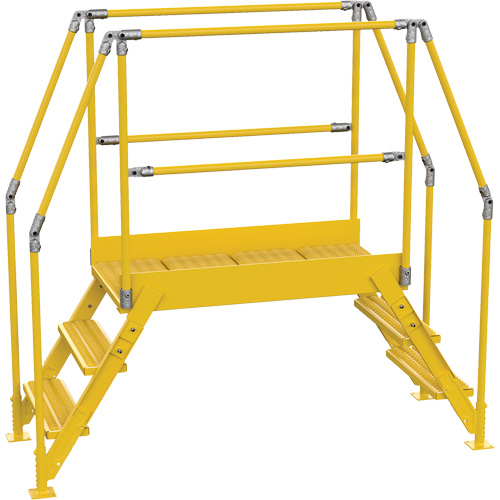 Crossover Ladder, 78-1/2" Overall Span, 30" H x 48" D, 24" Step Width SPOC Demo
