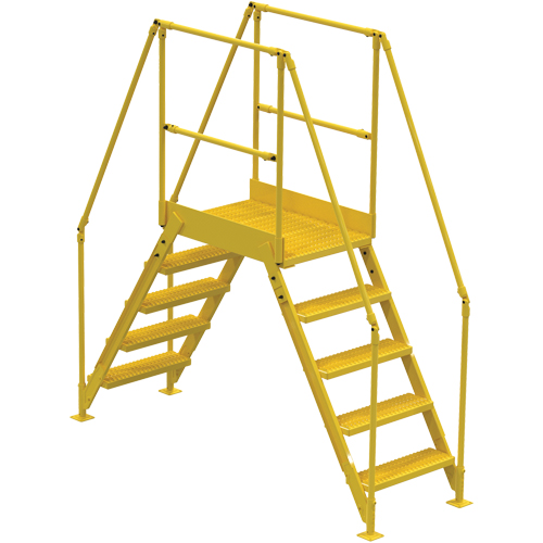 Crossover Ladder, 91-1/2" Overall Span, 50" H x 36" D, 24" Step Width SPOC Demo