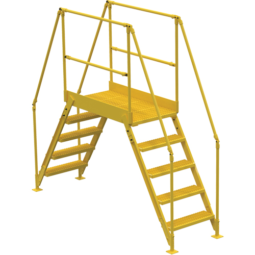 Crossover Ladder, 103-1/2" Overall Span, 50" H x 48" D, 24" Step Width SPOC Demo