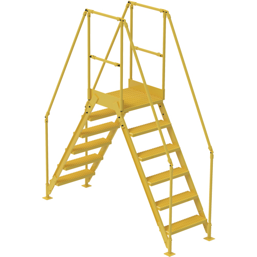 Crossover Ladder, 92" Overall Span, 60" H x 24" D, 24" Step Width SPOC Demo