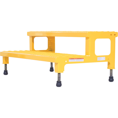 Plate-forme ajustable Step-Mate, 2 marche(s), 36-3/16" la x 22-7/8" lo x 15-1/4" h, Capacit&eacute; 500 lb SPOC Demo