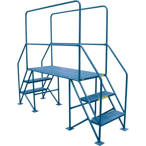 Crossover Ladder, 35-1/2" Overall Span, 31-1/2" H x 22" D, 22" Step Width SPOC Demo